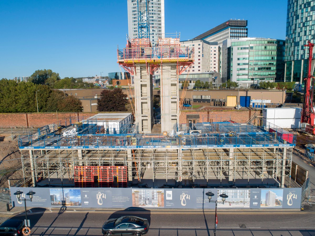 Latest progress photos for Plaza 1821 from 28/09, starting to take shape <a href="/WeAreForrest/">Forrest</a> @PeelLivWaters @