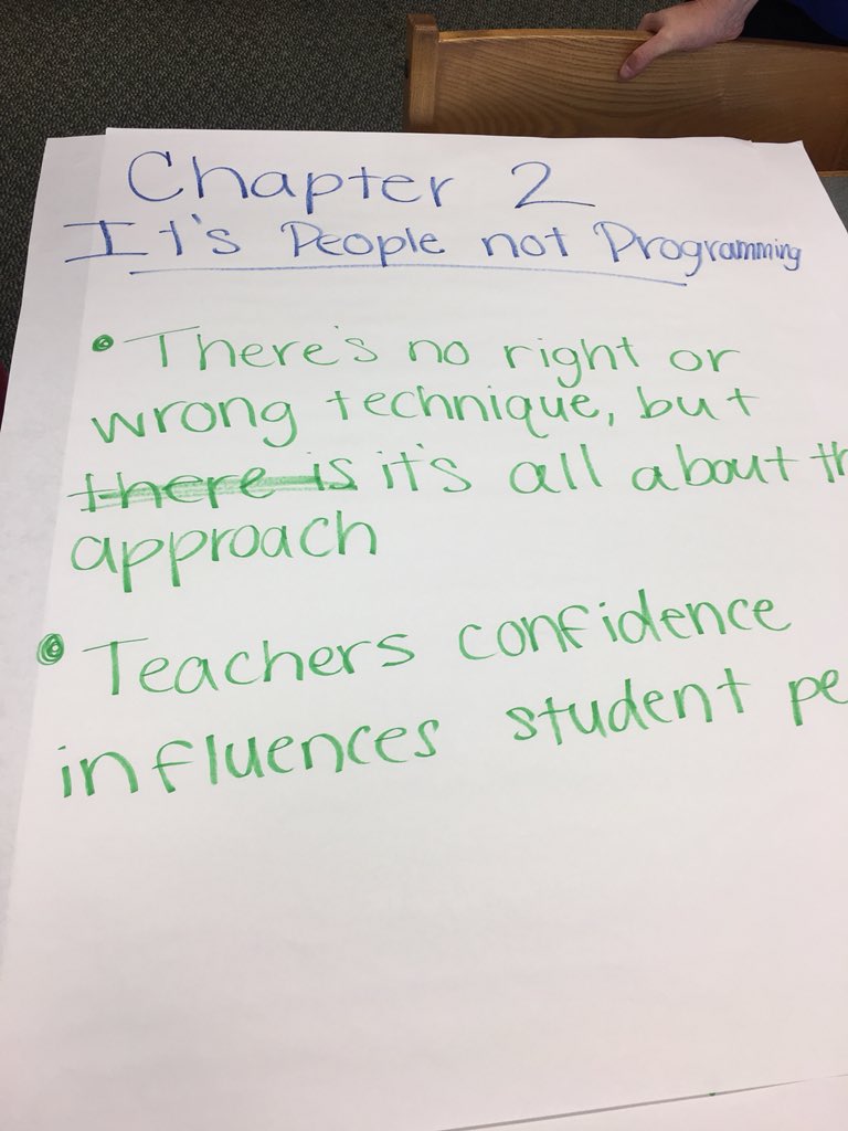 CStMartinFTIS's tweet photo. Diving into “What Great Teacher’s Do Differently” #edstudyseminar https://t.co/Aezu7H9Ql8