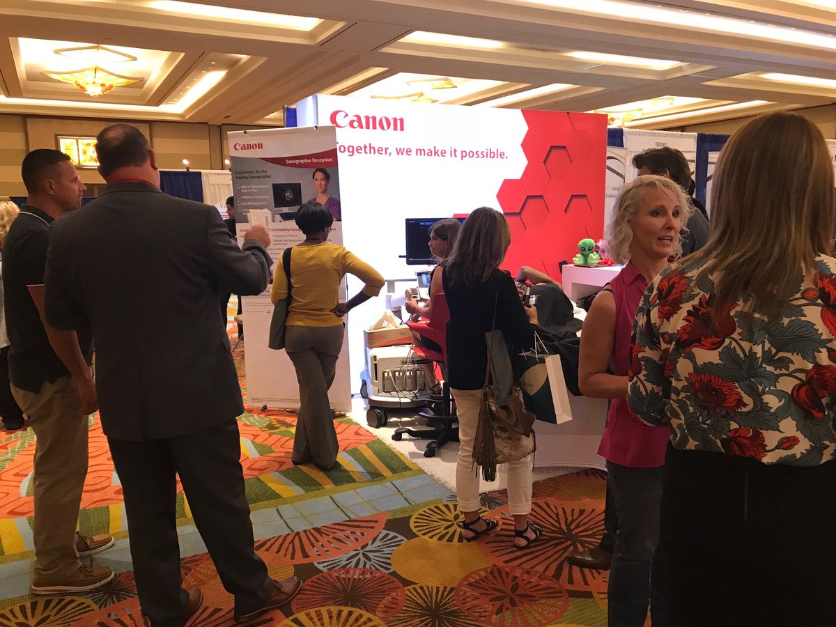 CanonMedicalUS's tweet photo. Thanks for visiting our booth at #SDMS2018. To learn more about our ultrasound systems, visit us at: https://t.co/SadwYCIVQ0 https://t.co/psopMYZBA8