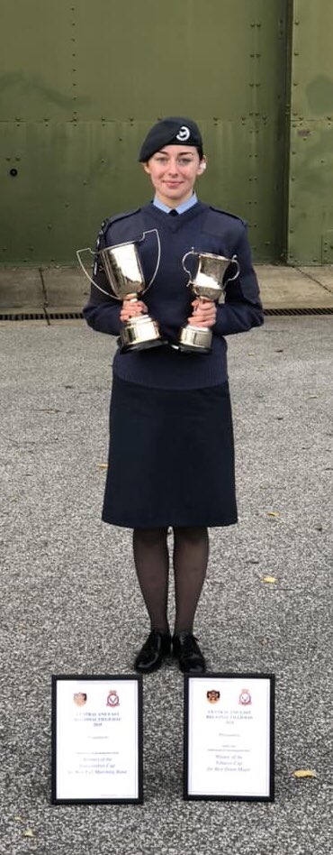 Well, this weekend had seen amazing results.The squadron had achieved some fantastic results and one in particular CDT LUPER who was awarded with the TOBACCO CUP for the Best Drum Major.Well done to all that attended and made this weekend a success!! @BedsCambsSWOs @WWOBedscambs