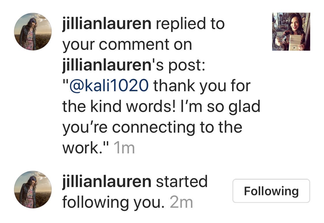 NinaEscamilla1's tweet image. Omg when your new favorite author @jillylauren comments you back ❤️#fangirling #booksonbooksonbooks #everythingyoueverwanted #herwordsareinmyheart