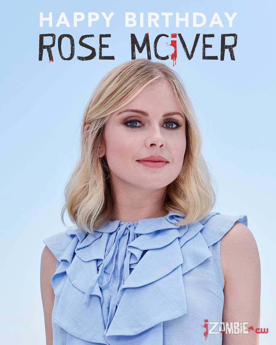 CWiZombie's tweet photo. Time to bake a cake! No brains necessary. Happy birthday, @imrosemciver! https://t.co/ktfPtRMH0k