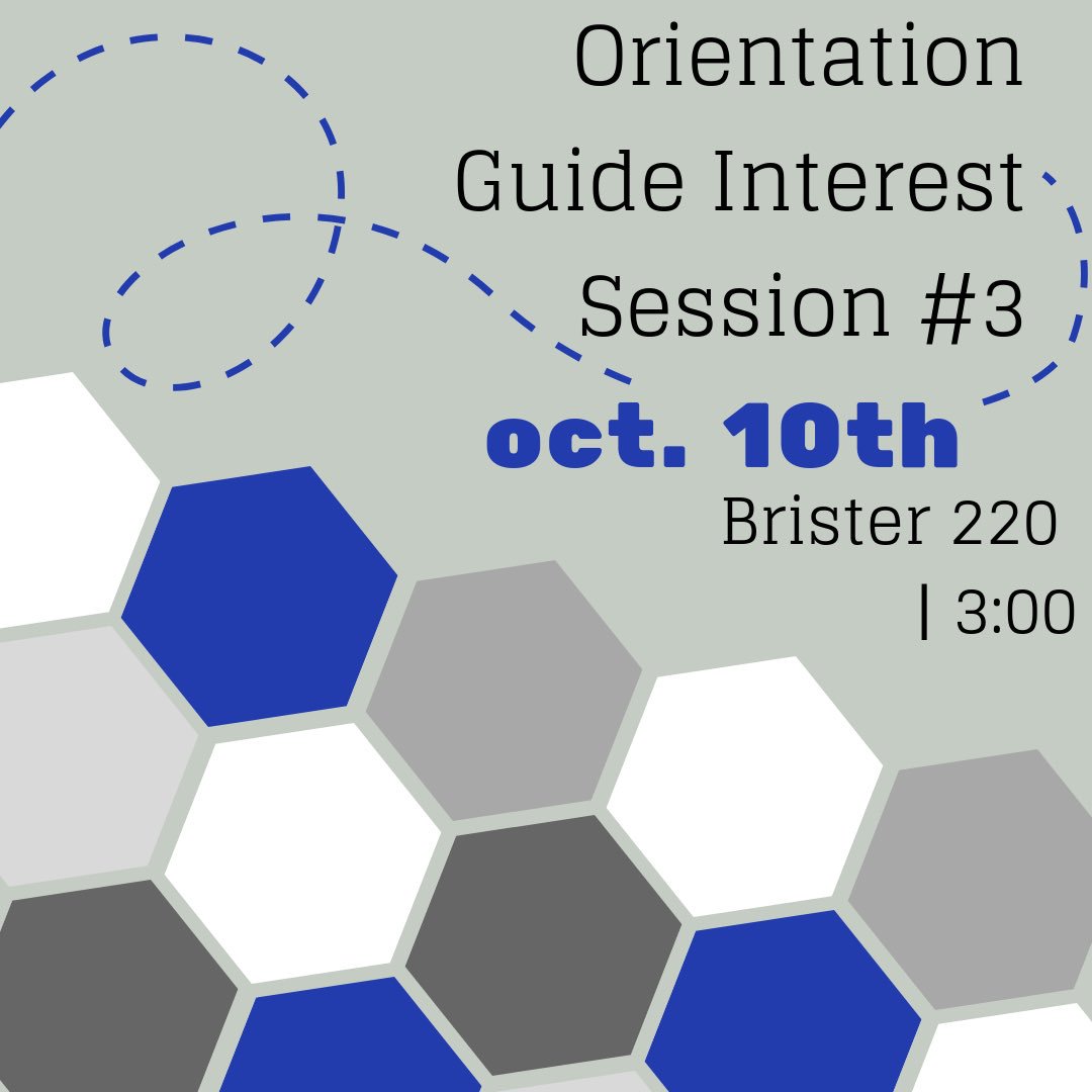 MEMbound's tweet photo. Haven't attended a #OG19 interest session yet? You're in luck! Come join us tomorrow and learn more about how to become a 2019 Orientation Guide. We're looking forward to seeing you all tomorrow! #MEMbound #GTG https://t.co/LLEGNWzL7o