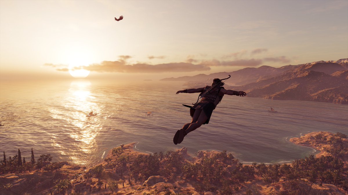 LeSquatch1's tweet photo. Thought I'd give this a go. I really like this game! #AssassinsCreedOdyssey #photomode #gametography https://t.co/SkKGoDE0T8