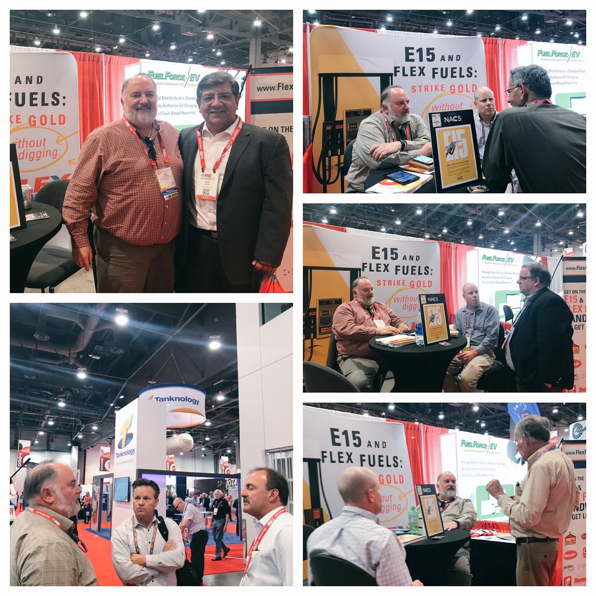 liz_bunkers's tweet photo. Sharing the facts about higher ethanol blends at #NACSshow @FlexFuelForward @ACEethanol #E15 #ethanol #flexfuelforward https://t.co/OVyRDae0pU
