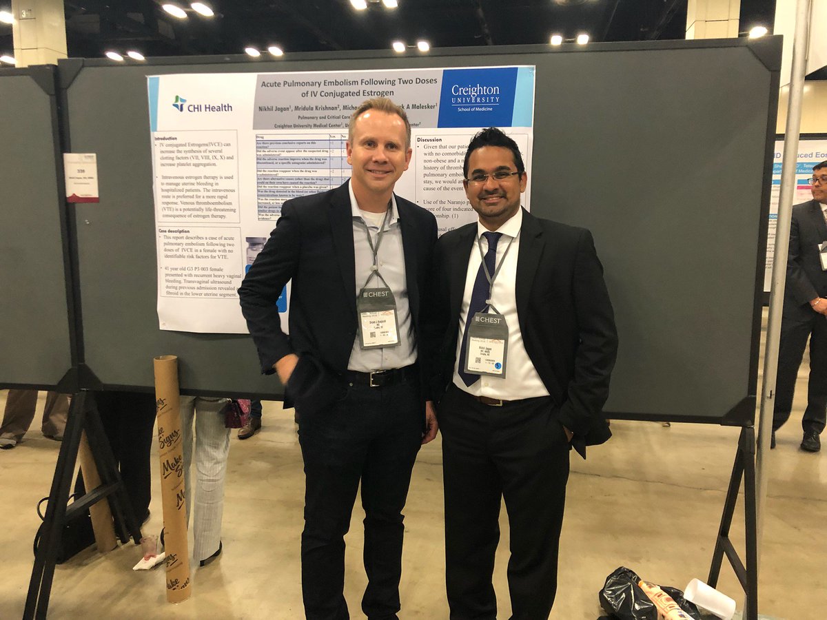 Deshi_MD's tweet photo. Dr. Krajicek getting in on the education with  @nikhil_jagan @CHIhealth ,@creightonpccm @slhooten713 @AllUNeedIsLung @CreightonSOM @CreightonGme @lung_nebraska #CHEST2018 https://t.co/XN9MyfQ5uo