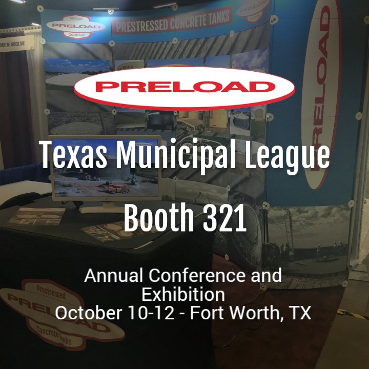 PreloadTanks's tweet photo. Mark your calendars for the TML Annual Conference and Exhibition.

📍Located at the Fort Worth Convention Center. 

📅October 10-12, 2018

#TML18 #PreloadLLC  #Conference #FortWorth #TX https://t.co/snXRsKVTKK