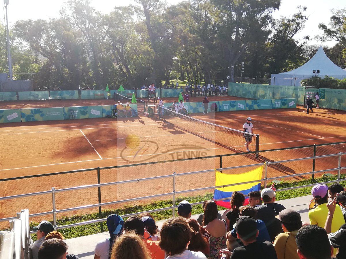 Colombiatennis's tweet photo. #BuenosAires2018 y el segundo set es nuestro🇨🇴 6-3 igualan el partido @CamiOsorioTenis y @nicomejia00 frente a #RayHo / #EnShuoLiang🇹🇼 https://t.co/ZbIZVeKeK8