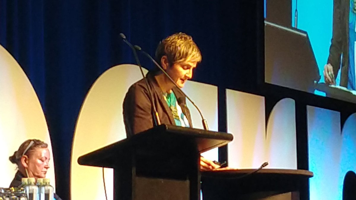dwenmoth's tweet photo. "Our children are often confronted with the effects of our history, but often not enlightened as to its cause" - Hana O'Regan #ulearn18 #CENZ18 https://t.co/jsXSuWsIoZ
