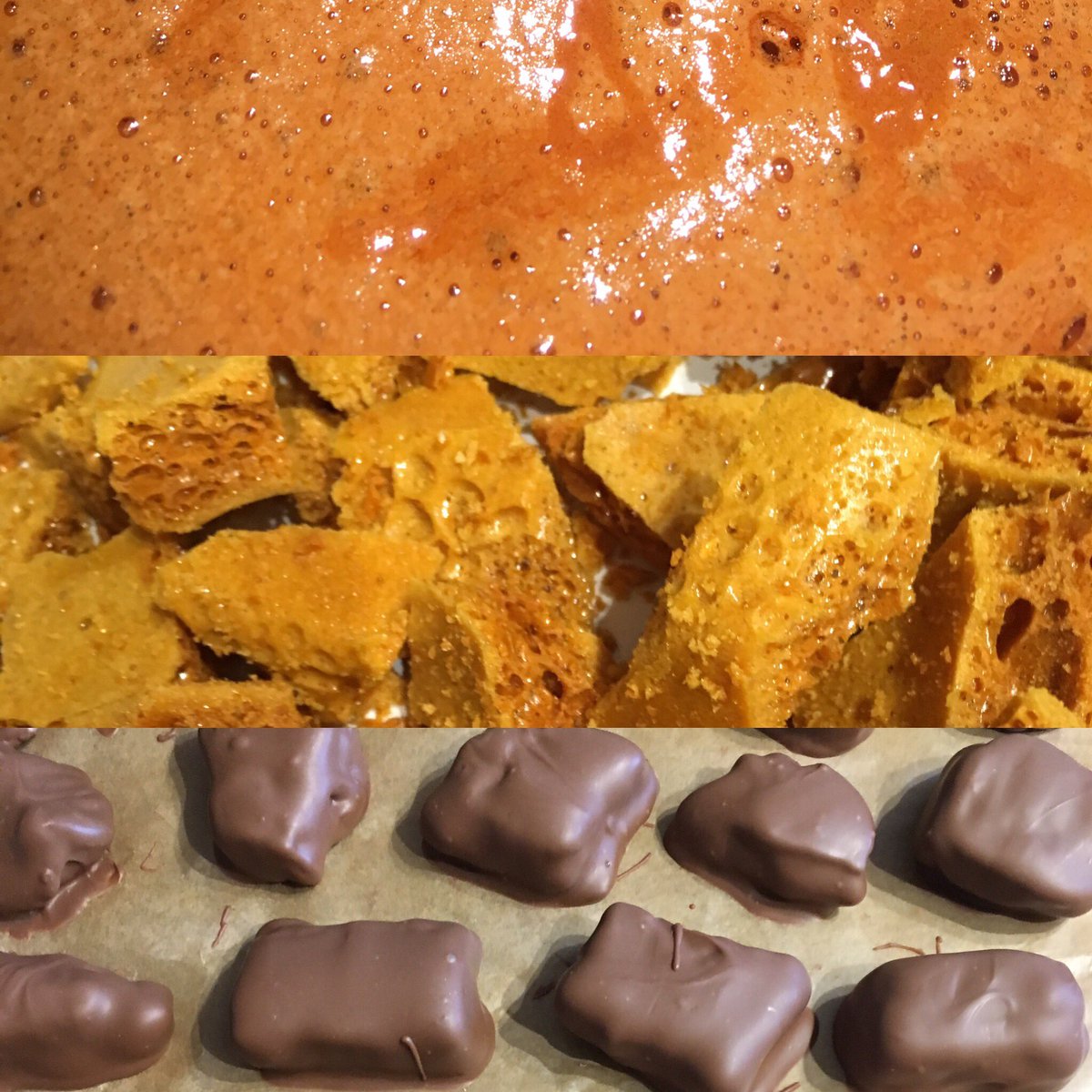 RivingtonChoco1's tweet photo. #fresh #doubledipped #honeycomb #handmade #inourkitchen for @FoodDerby 😄🍫 https://t.co/a9DPyXosnS