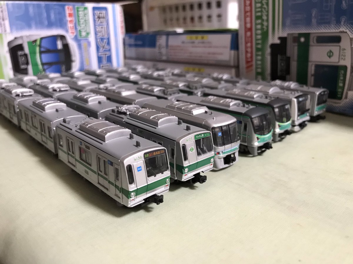 単品購入可 Bトレ 東京メトロ 千代田線 06系 4両セット - 通販 - www
