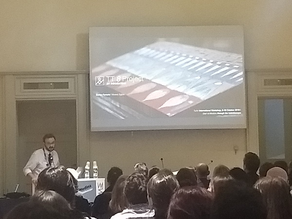 Many speakers presented their #researches today: Rob Demarée, Andreas Dorn, Stéphane Polis, Guillemette Andreu-Lanoë, to name a few. Now, Enrico Ferraris is talking about the Tomb of Kha and the TT8 Project.
#workshopDeM #MuseoEgizio