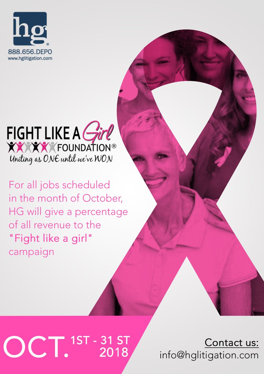 AdvancedONE_'s tweet image. You can make a difference!
Help HG support the "Fight Like A Girl" foundation.