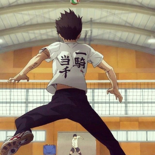 アニメとお笑い好き ノヤっさん誕生日おめでとう ノヤっさんの男気に惚れまくりです これからも烏野の守護神としてみんなを引っ張ってってください ハイキュー 西谷夕生誕祭18 10月10日 烏野 一騎当千