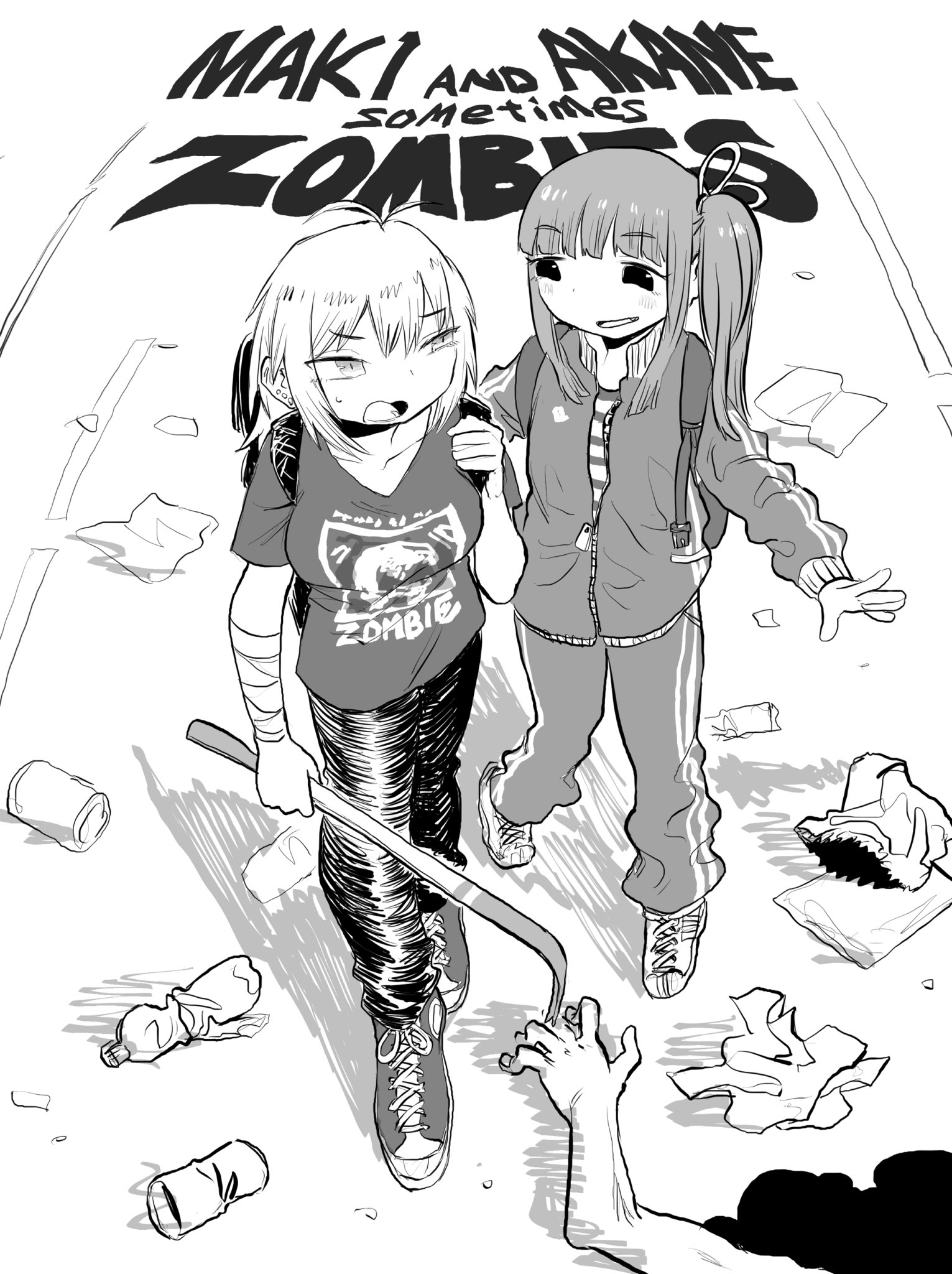 Uzivatel たいぼく Na Twitteru マキと茜と時々ゾンビのファンアートです 動画の