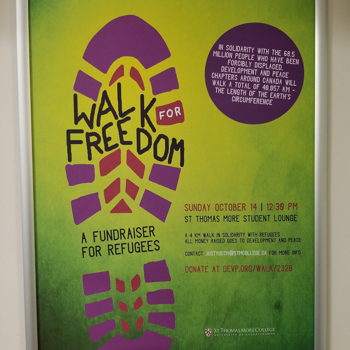 stm1936's tweet photo. Support our Just Youth Group walking for refugees and forced migrants this Sunday. @DevPeace #sharejourney https://t.co/CWxJO2YWj3