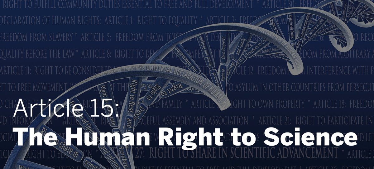 AAAS_SRJ's tweet photo. The #UNCESCR held a #DayofGeneralDiscussion on the #RighttoScience. The @AAAS #SHRCoalition spent 10 years researching this right. Read written submissions from AAAS &amp; Coalition members @AmerChemSociety, Tee Guidotti (@SigmaXiSociety) &amp; Art Kendall (CASPA) https://t.co/T87o1pgFNX https://t.co/bqdAsCYixE