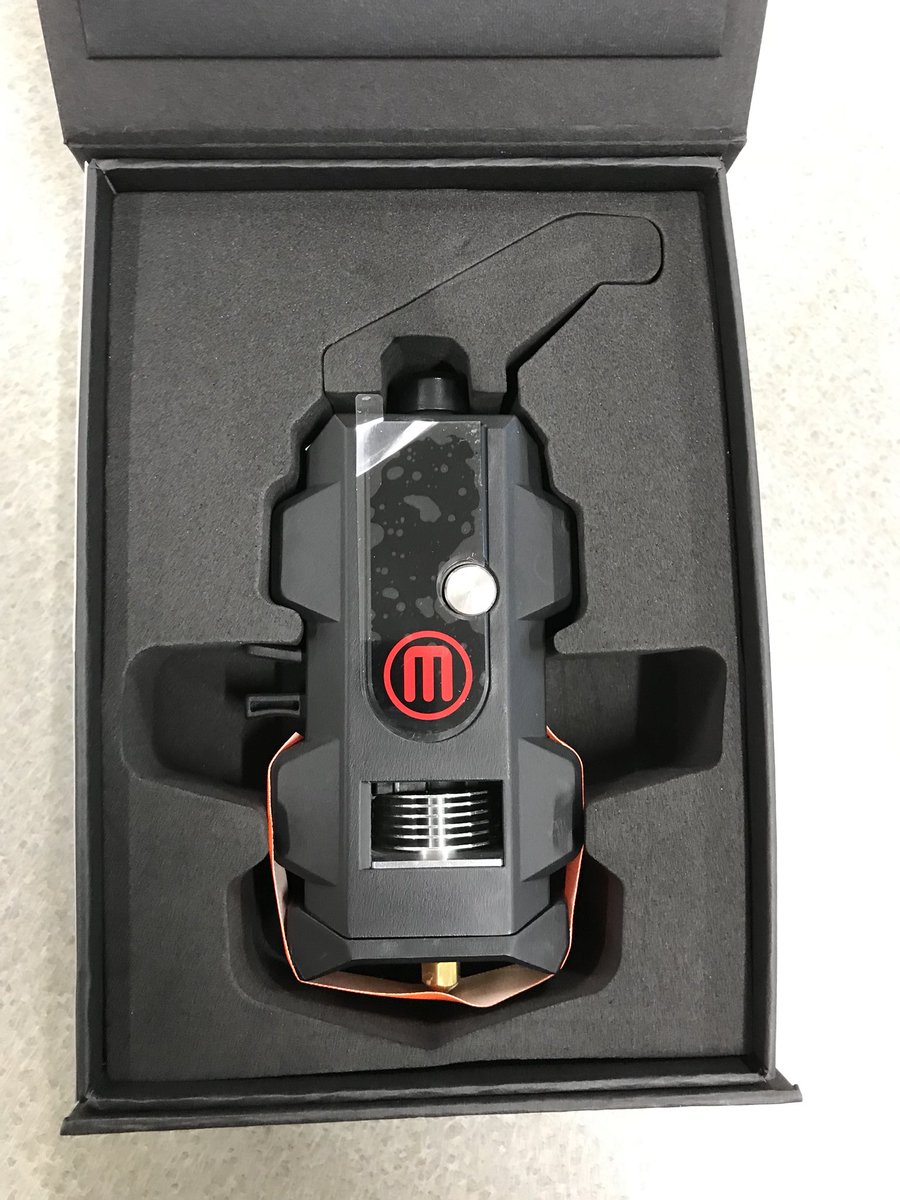 ROBODAVISWFISD's tweet photo. Started from the bottom now we’re here. Got my new @makerbot #smartextruder in today #iamwfisd #wfisdengineering #betheone @WFISD_CEC @WFISDschools https://t.co/oCtOaNxHxy