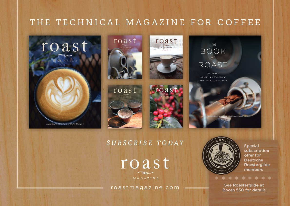 RoastMagazine's tweet photo. Coteca Hamburg is happening this week, from Oct. 10-12 at Hamburg Messe in Hall A4. If you a member of the Deutsche Röstergilde, stop by booth 530 to receive a special subscription offer for Roast magazine! https://t.co/D3uu4cexsd #COTECA #COTECA2018 #Hamburg #DeutscheRöstergilde https://t.co/Qmy09pcG2O