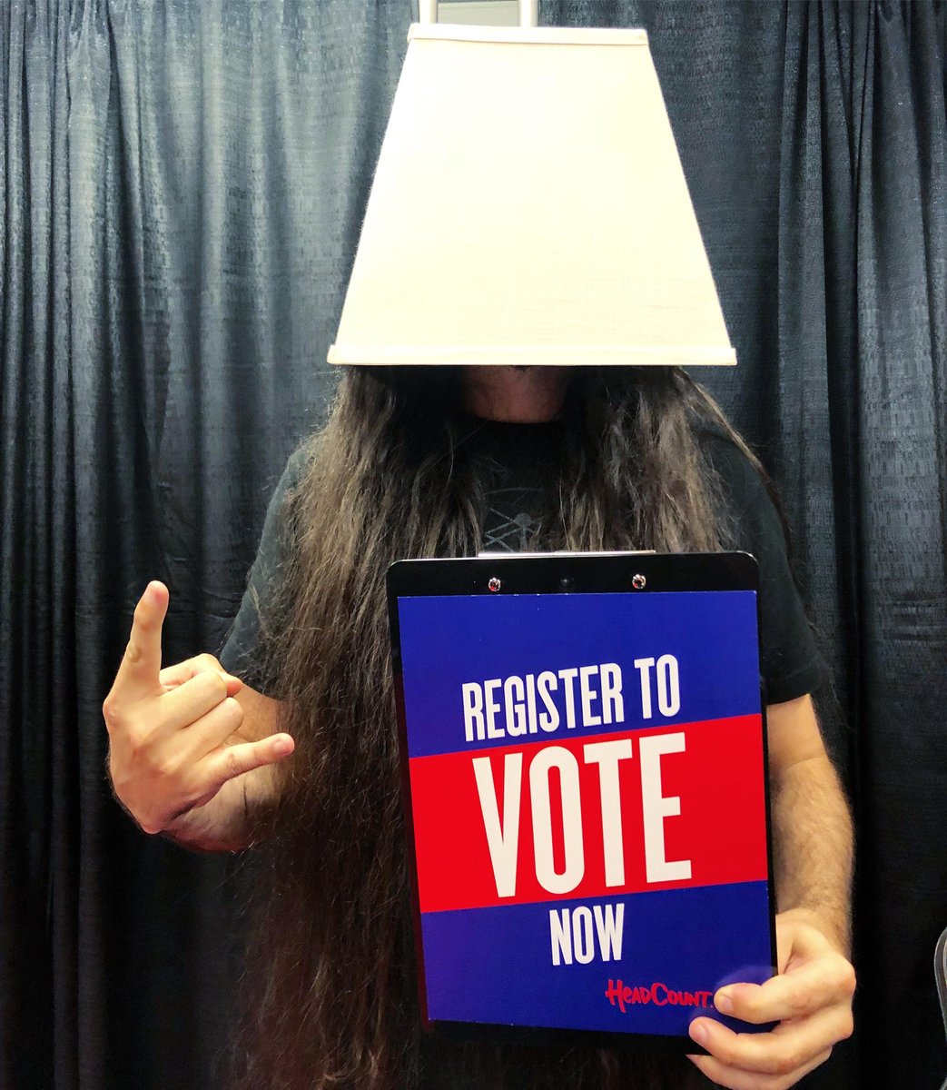 Today is last day to register to vote in many states! This is all about YOU. Turn up for the midterms and make sure #TheFutureIsVoting 🇺🇸
headcount.org
Shoutout to everyone who registered at #BassCenterXI - we broke Headcount’s record for single day voter registration!