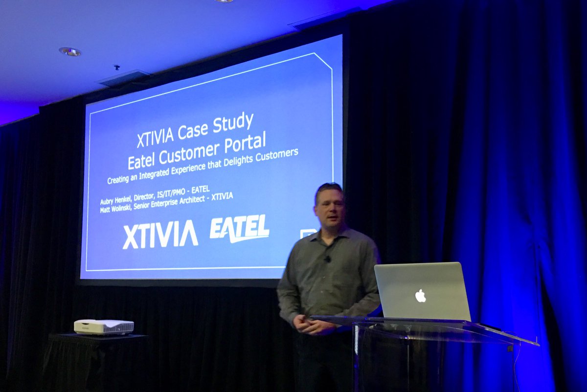 vivagarwal's tweet photo. @XTIVIA is honored to be presenting our #Liferay #SuccessStory with our #Louisiana customer @eatel at #LSNA18 https://t.co/l6VDtyeeWu