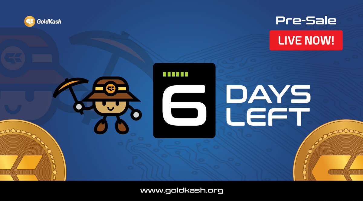 Have you participate in our Pre-Sale? Don't miss this opportunity. Only 6 Days left. Hurry Up..