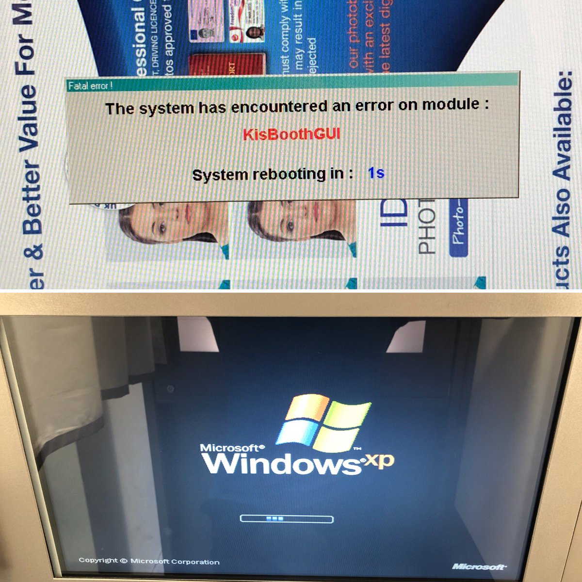 Photo booth fail