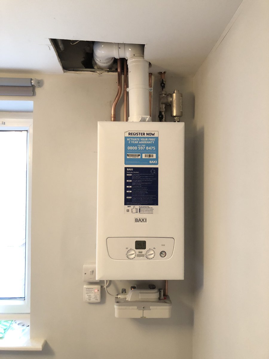 rmheating's tweet image. Our first @baxiboilers 636,amazing flow rate. Finishing touches tomorrow.