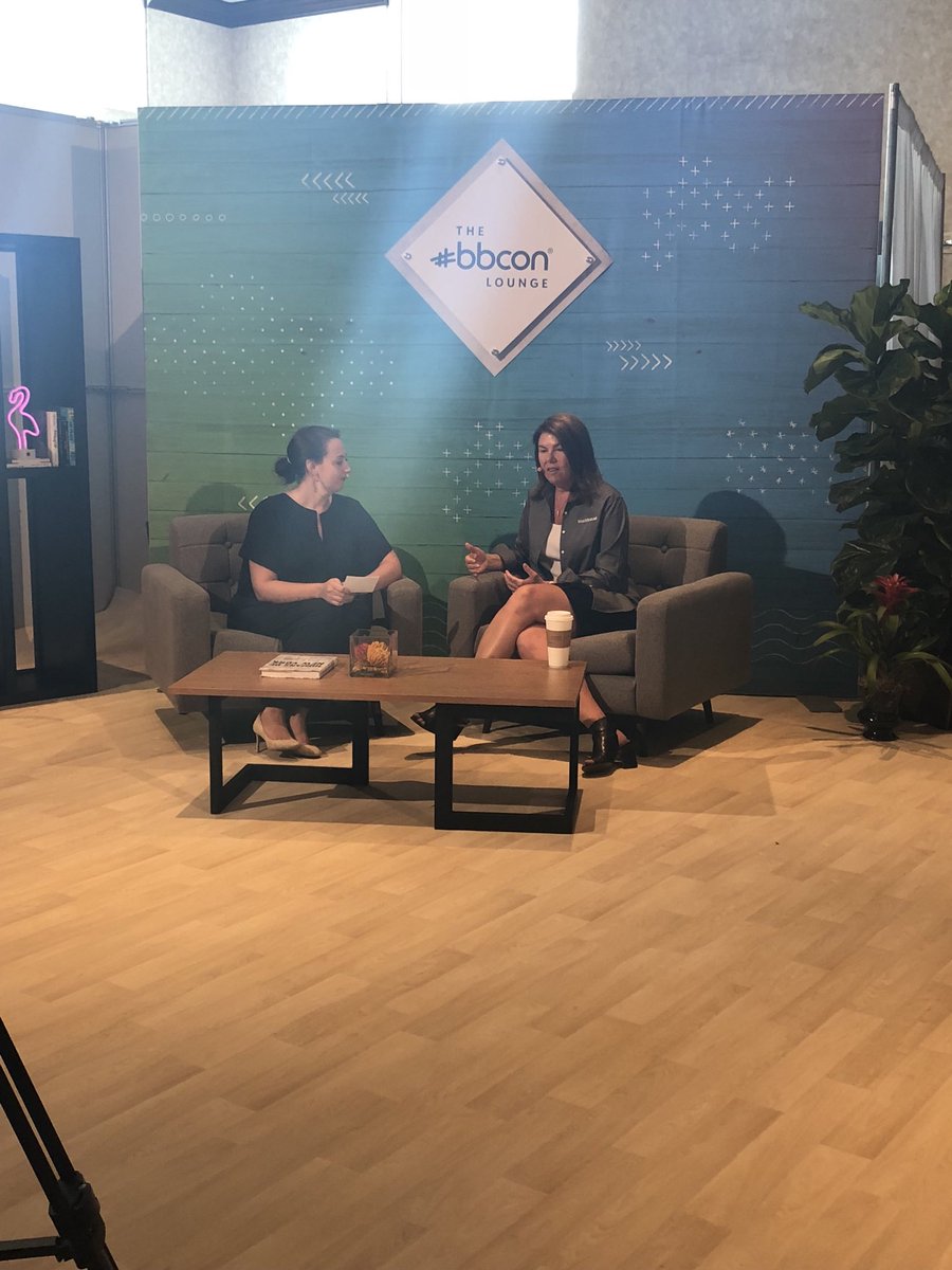 newman_ca's tweet photo. Great conversation with โฆ@mbwestmorelandโฉ in the #bbcon Lounge about the social economy and digital transformation. Look for the video to be released soon by โฆ@blackbaudโฉ to hear all she had to say, and to learn what tech she canโt live without! https://t.co/i1zNWwI96r