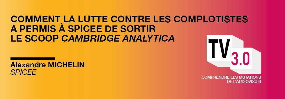 Alexandre MICHELIn présent lors de notre #masterclass TV3.0 à <a href="/Lille/">LilleMarie</a> pour nous parler de <a href="/spiceemedia/">Spicee</a> ! Ne manquez pas la rencontre, et inscrivez-vous dès aujourd'hui à tv3@themediafaculty.com !

facebook.com/notes/the-medi…

#audiovisuel #mutations #média #formation @alexanmic