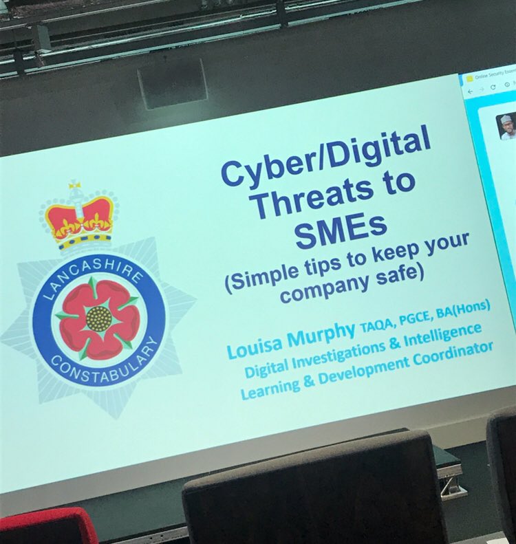 deenscorproyale's tweet photo. @PropellerHub and @LancsPolice are committed to help SMEs understand the cyber risk and protect their businesses. #CyberSecurity #propellernetwork https://t.co/cVfH4xRVHX