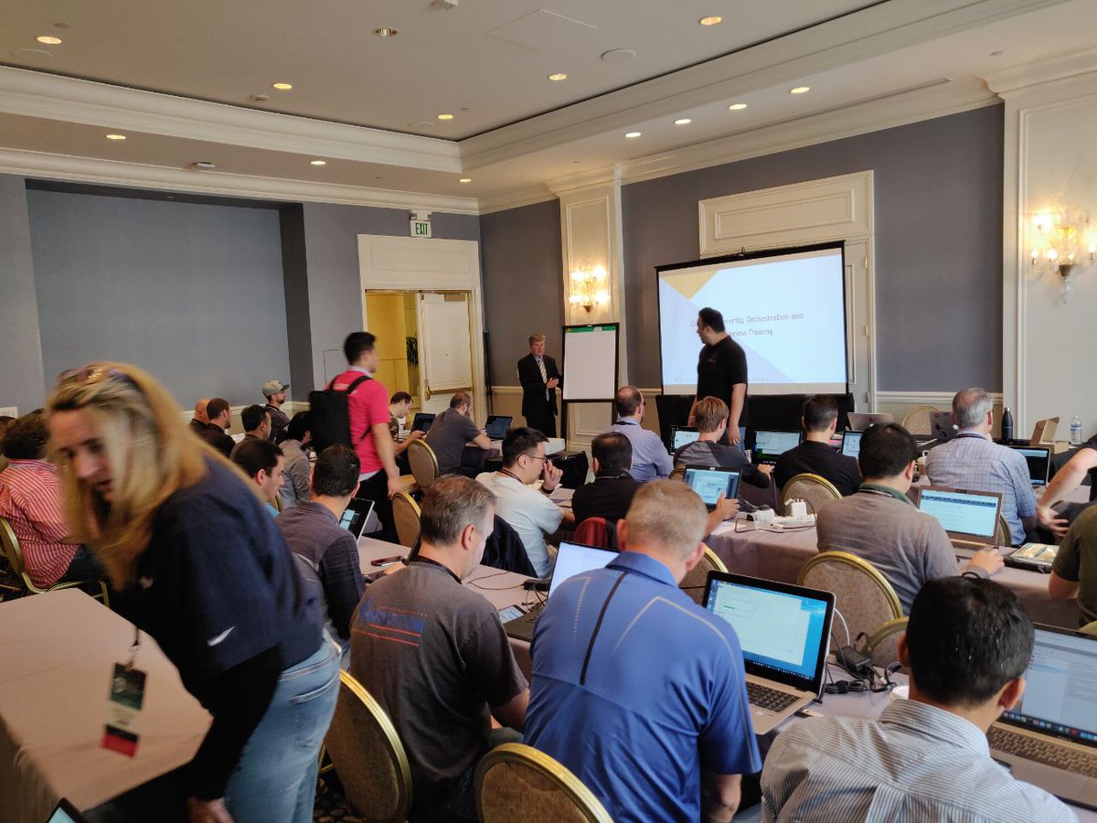we45's tweet photo. Here we go. The @we45 #AppSecTourBus2018 kicks off at @owasp AppSec USA today. https://t.co/rI68L5A255