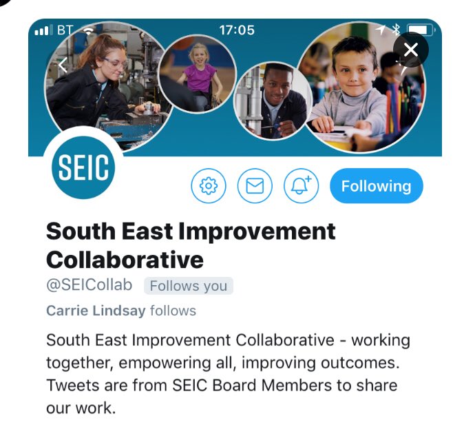 Our Regional Improvement Collaborative has just launched a twitter page. Follow to keep up to date with the fantastic work being undertaken. #bepartofit #SEIC #follow #collaboration #workingtogether #empoweringall #improvinputcomes