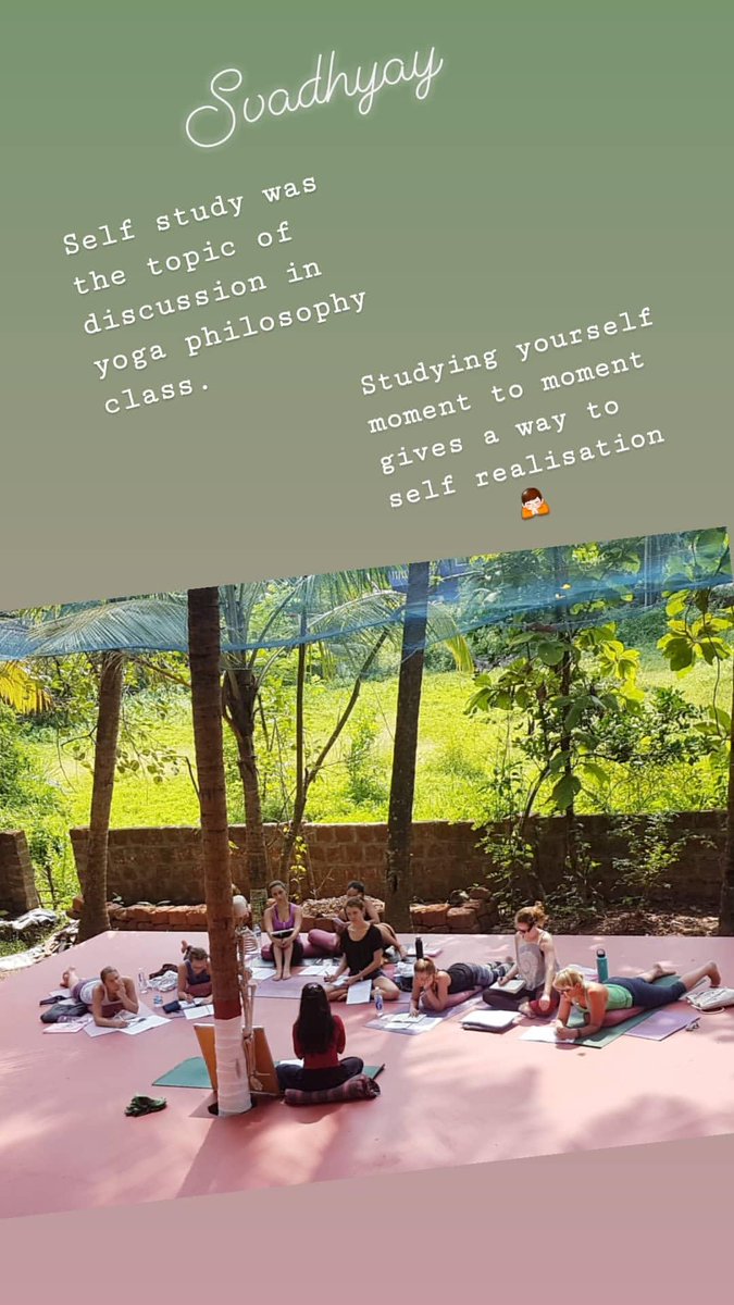 Meditation for me is sharing the wisdom of yoga. Teaching the studies of yoga is a real gift I have ever received in my life.
#yogajourney #yogalife #yogaphilosophy #yogateachings #asanyoga #YogaTeacher #yogateachertraining #India #Goa #yogainnature