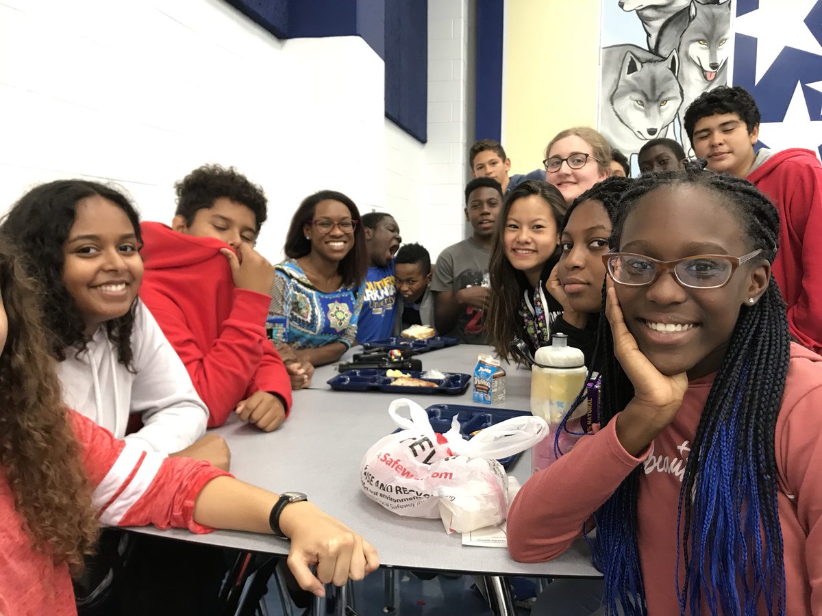 LakeWolves's tweet photo. LRMS Counselors spend their lunch talking with their students.  It’s all about the RELATIONSHIPS! https://t.co/098U4JlzRY