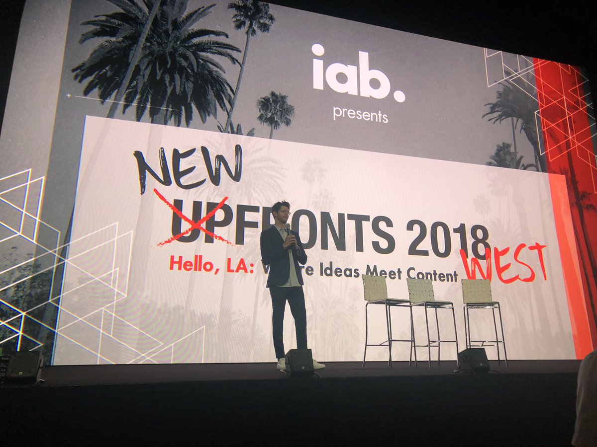 patrickdolan's tweet image. #NewFrontsWest kicks off in Hollywood!