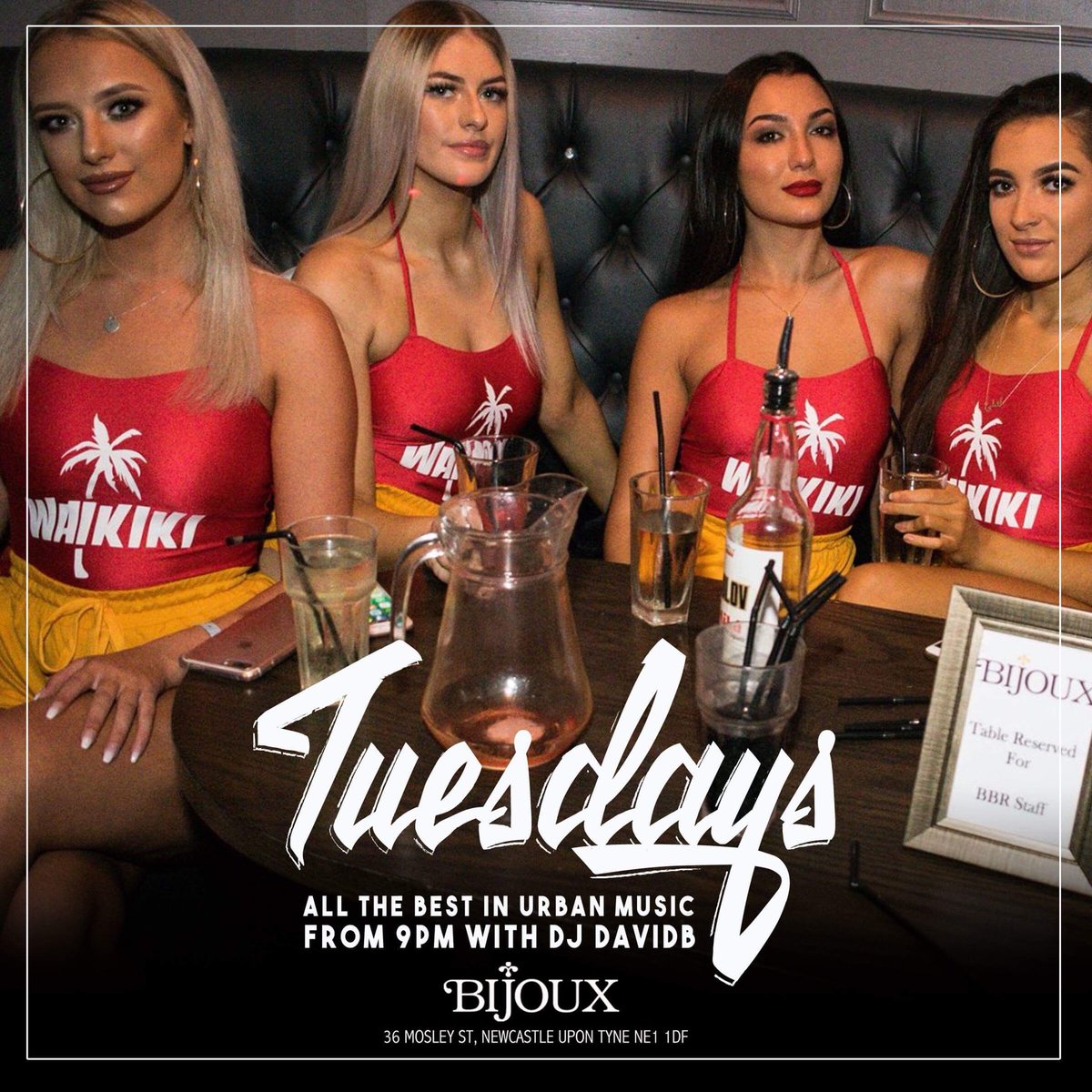 bijouxbar's tweet photo. ✨ Prekiki ✨ @djdavid_b on the decks! VIP tables fully booked 👏 #bignightahead #bijoux #trebs https://t.co/4zxQHSCzOQ