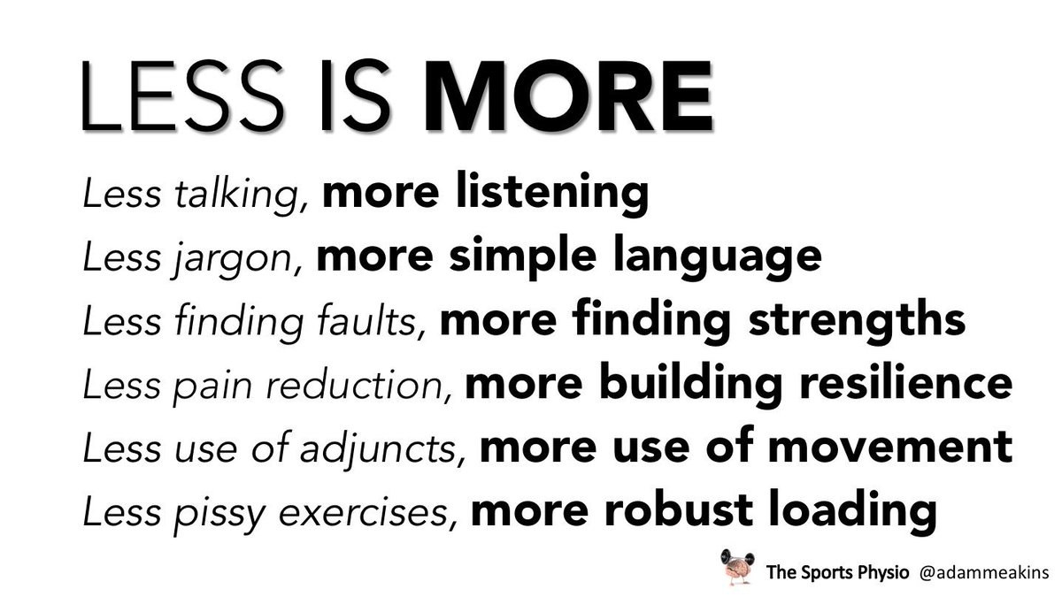 AdamMeakins's tweet photo. Less is more... more or less! 😜 https://t.co/M0qiqhHmXQ