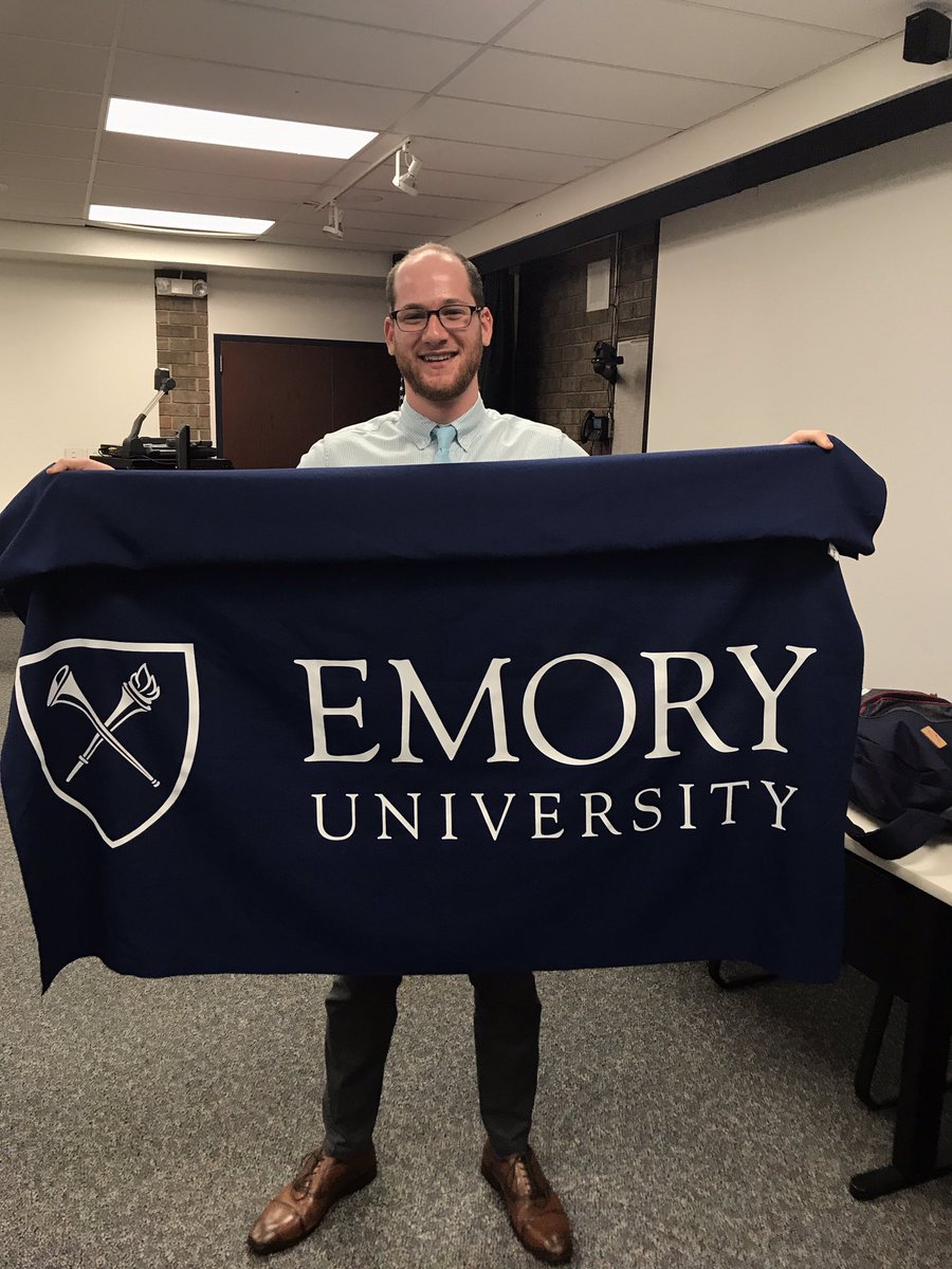 Thank you, Matty Simon <a href="/EmoryAdmission/">Emory Admission</a> for visiting THS today.  #mattysimon #EmoryUniversity