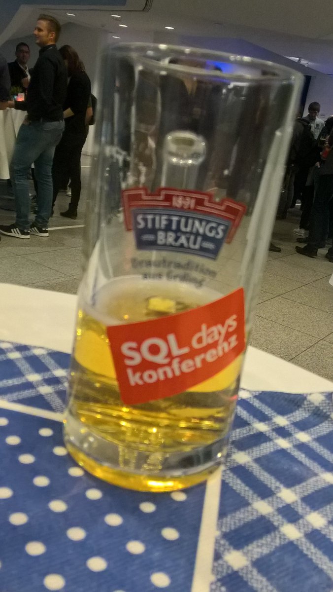 HannesPreishub's tweet image. #SQLdays after #Oktoberfest2018