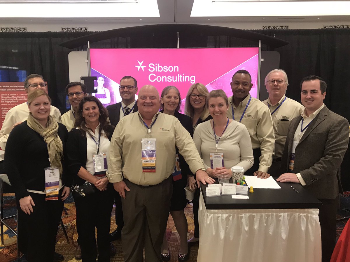 Glad to be with all our HE friends in Indy! #CUPAHR18 @sibsonconsult