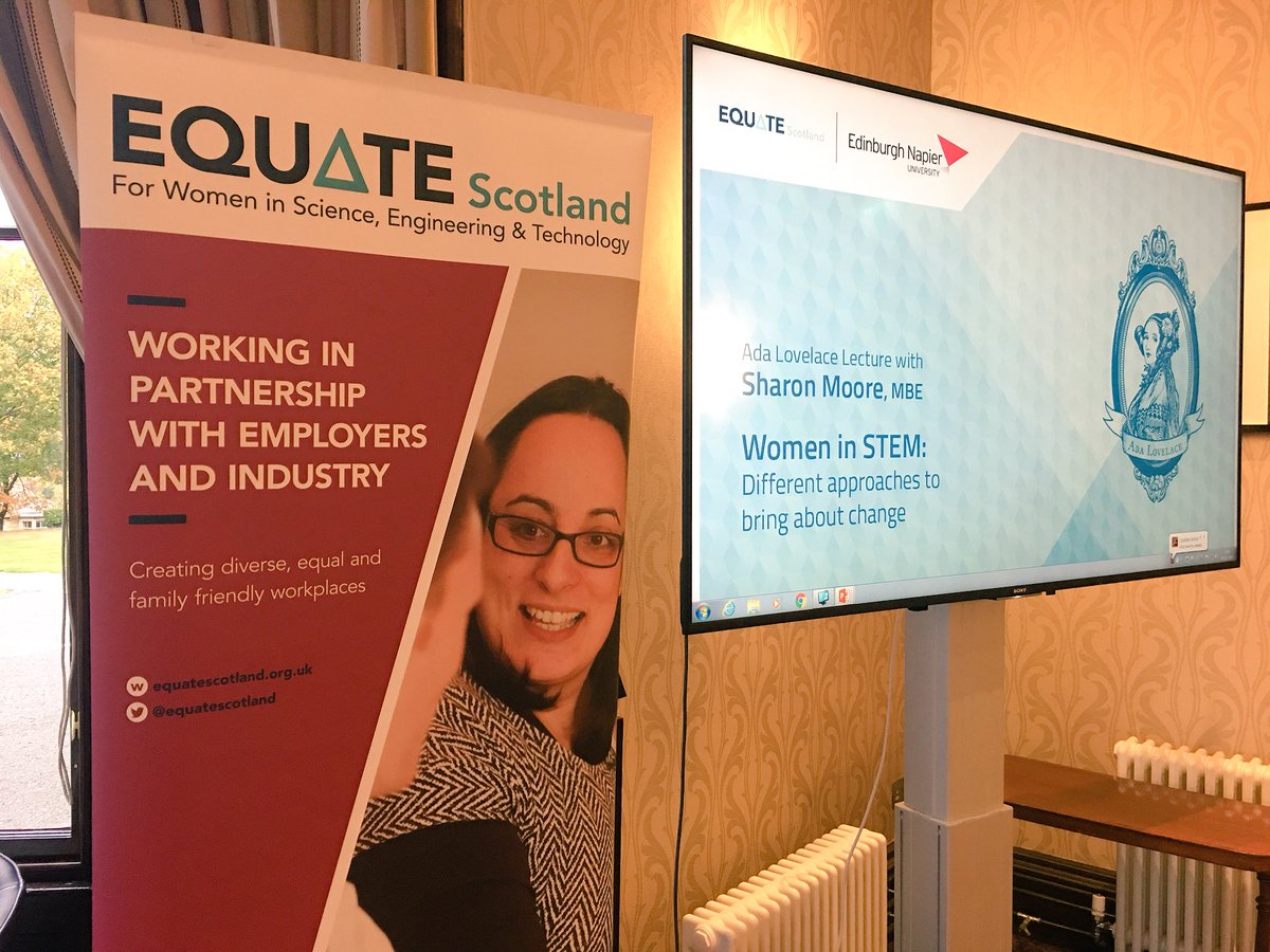 EdinburghNapier's tweet image. We’re all set for our special #AdaLovelaceDay18 event tonight at Craiglockhart with @samoore and @EquateScotland! 

See you all very soon! #ALD2018