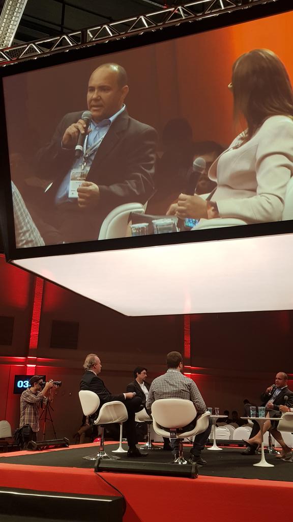 camilafaith's tweet photo. Cliente Secureway @Ache_Lab falando sobre a Lei da Proteção fiscal #Fcs2018 #fortinet #achelaboratorios #secureway https://t.co/jRun69F0Sh