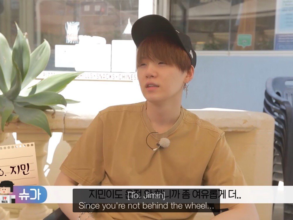 Yoongi& #39;s message to Jimin:  #yoonmin