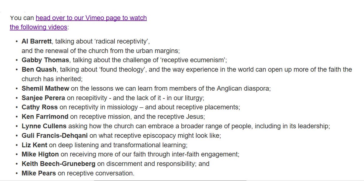SanjeePerera1's tweet photo. Thoughts on #RadicalReceptivity in the @churchofengland from a recent symposium via @CommonAwards by @mikehigton @ash_cocksworth & @hodgehillvicar at @queensfdn including soundbites by +@Guli_FD @LynneCullens @BenQuash @RevShemil @lizkent @womeninchurch +
https://t.co/XXoAbIUch4 https://t.co/SaefcwboA7