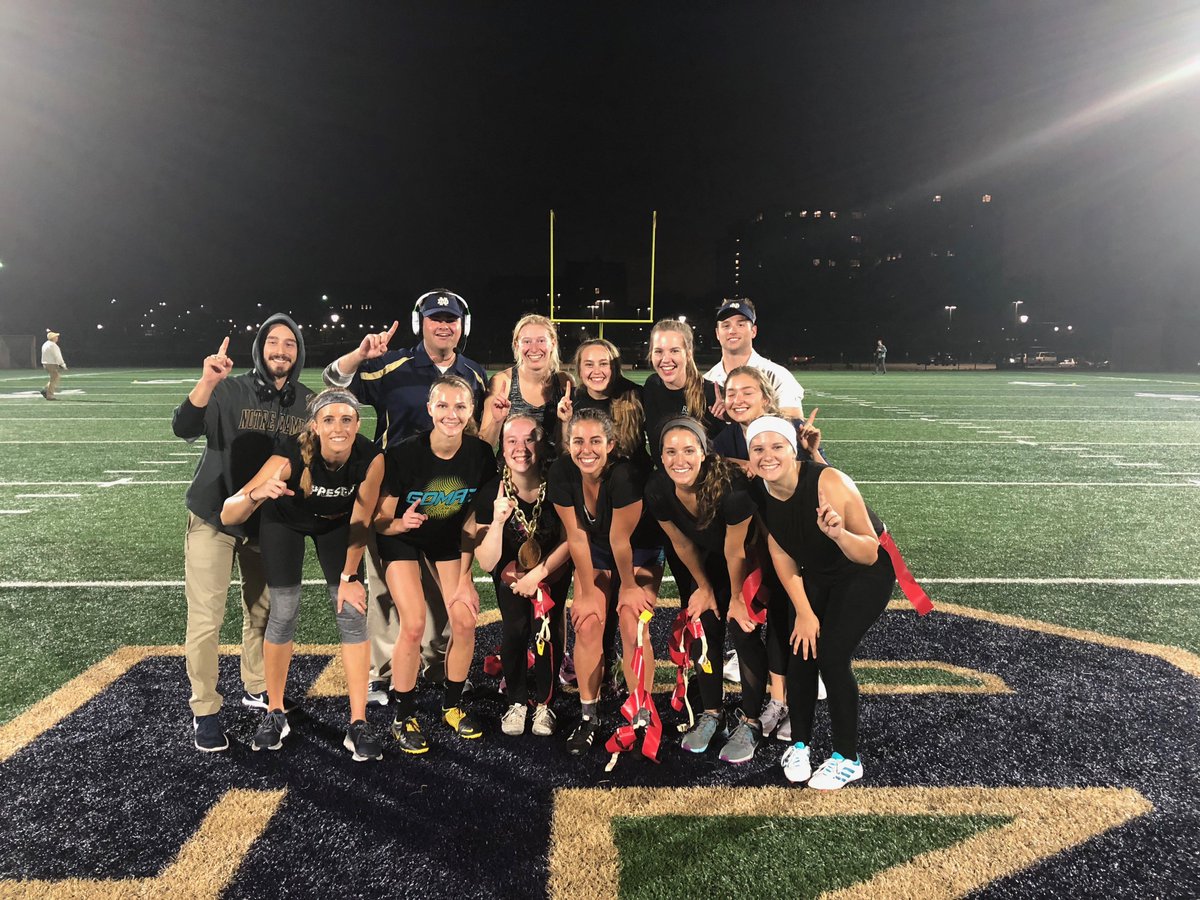 NotreDameLawSBA's tweet image. #Latepost but a #GreatPost Just some proof that Law students have fun too! Thanks to everyone who participated in the Powderpuff Football Tournament, and Congrats to the 1Ls who took home the Championship! #NDLS #DifferentKindofLawyer