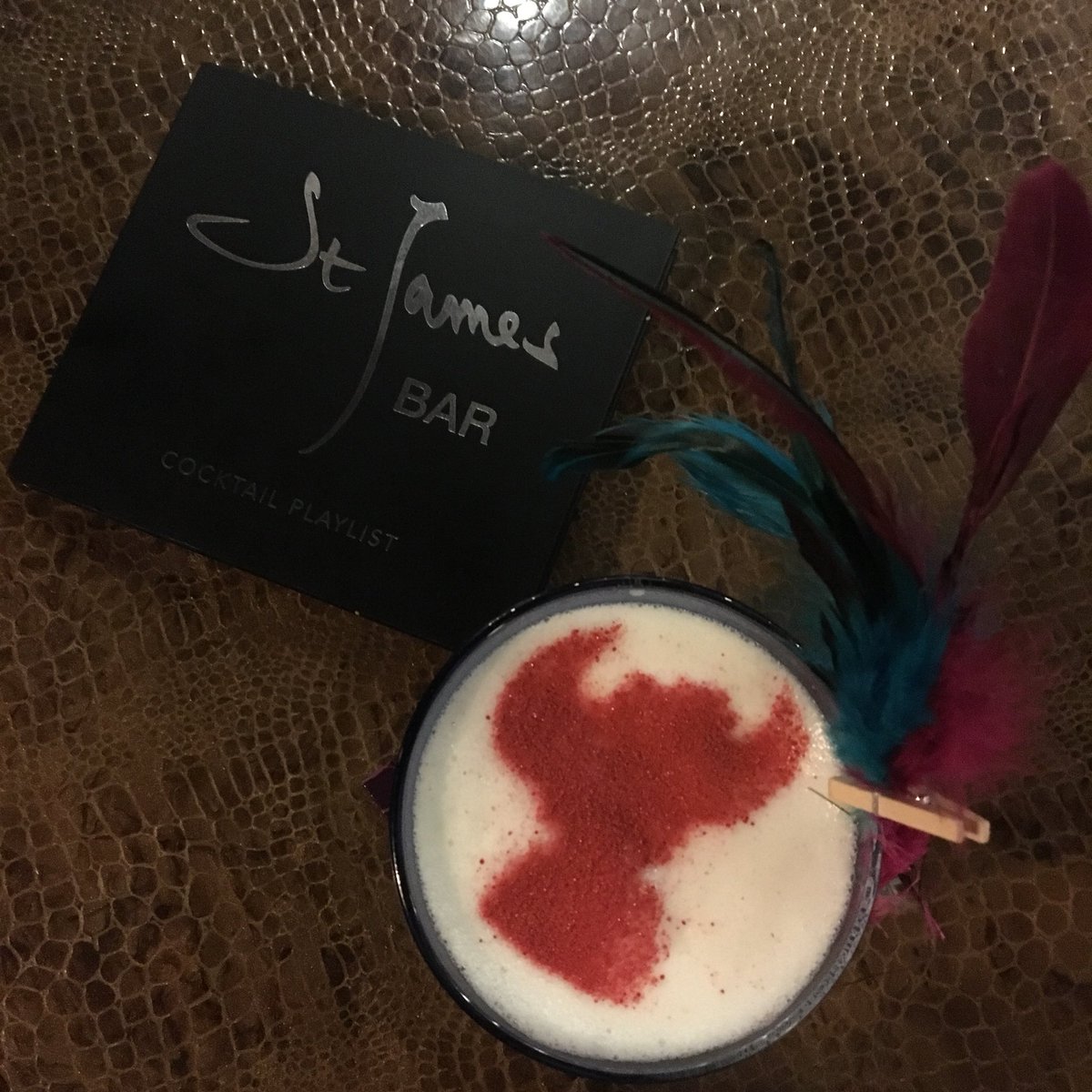 Jamiroquai cocktail, a specially curated playlist only at <a href="/TheBalcon/">juan_the_horse balcon</a> #stjamesbar