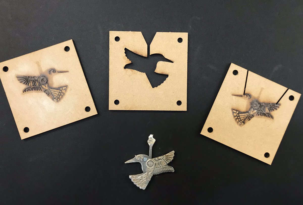 StGabrielsDT's tweet photo. Pewter casting projects #GCSEproductdesign materials modelling #GirlsinSTEM https://t.co/ZbhTXsEBoT