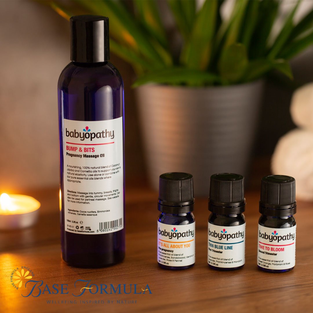 baseformula's tweet image. Planning a baby? Try our new @babyopathy range, developed by Angela Spencer, to nurture you through that all-important pre-conception phase and throughout your #pregnancyjourney ow.ly/Outz30ma8Rt #aromatherapy #pregnancy #essentialoilsforpregnancy #pregnancywellbeing