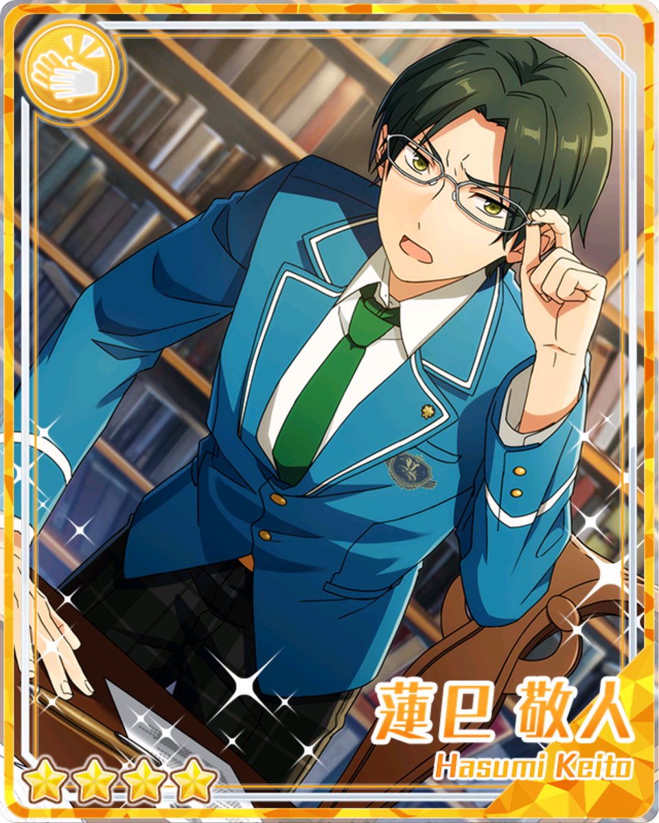 then (I had to include both) of course we have the pair lesson event with keito outraged that he has to do a lesson with wataru but in the end very determined to do anything wataru can do just as well as he can... keito glaring at wataru while wearing his clothes, so good...